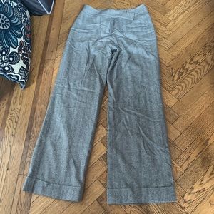 Talbots lined wool pants